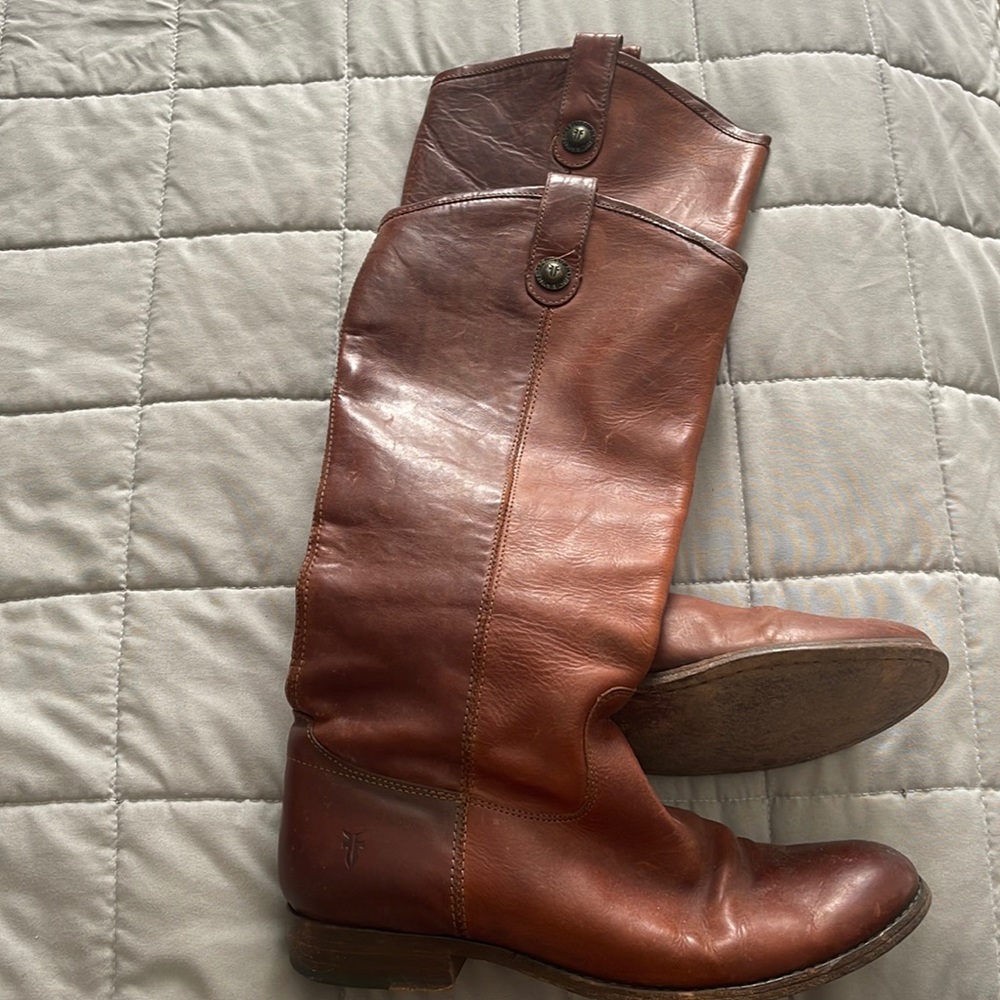 Frye boots.